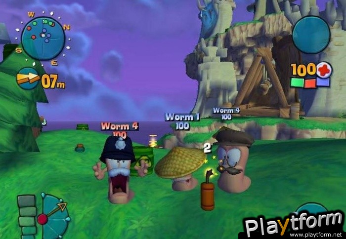 Worms 4: Mayhem (PlayStation 2)