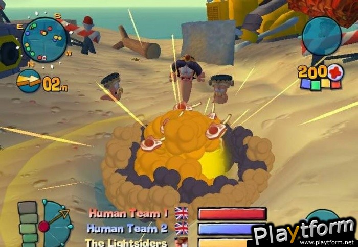 Worms 4: Mayhem (PlayStation 2)