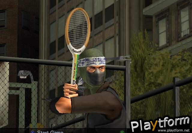 Outlaw Tennis (PlayStation 2)