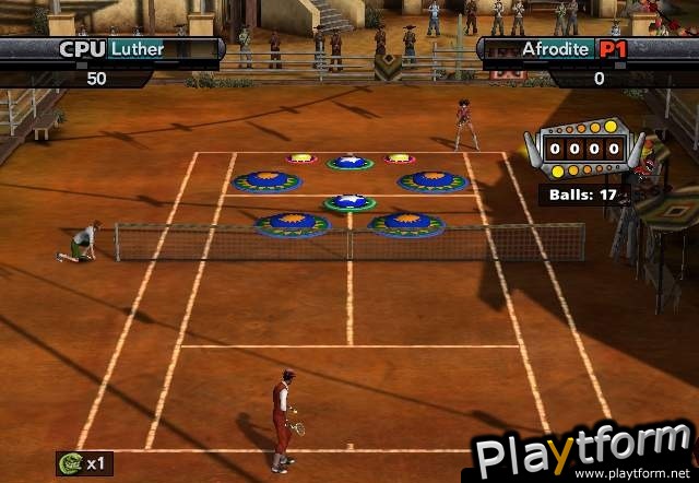 Outlaw Tennis (PlayStation 2)