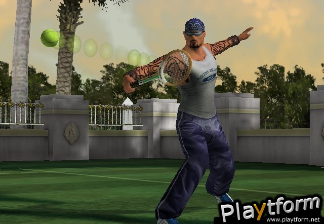 Outlaw Tennis (PlayStation 2)