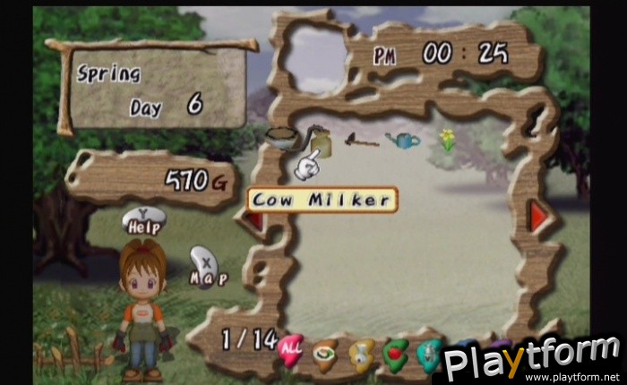 Harvest Moon: Another Wonderful Life (GameCube)