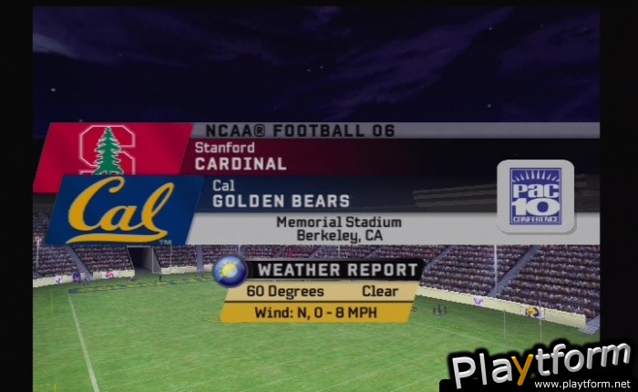 NCAA Football 06 (PlayStation 2)