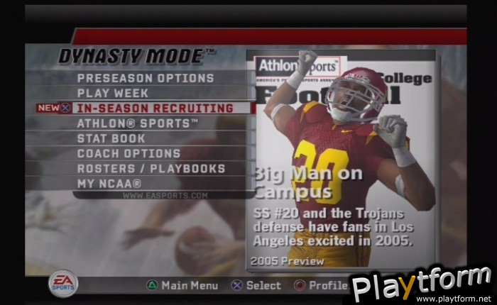 NCAA Football 06 (PlayStation 2)