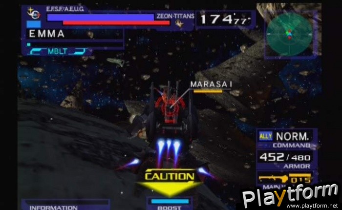 Mobile Suit Gundam: Gundam vs. Zeta Gundam (PlayStation 2)