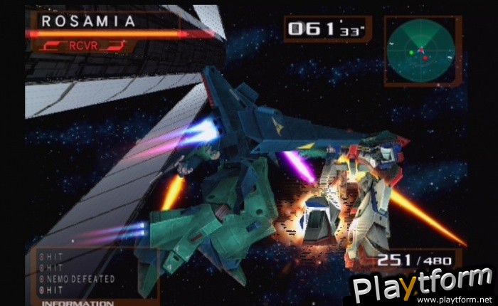 Mobile Suit Gundam: Gundam vs. Zeta Gundam (PlayStation 2)