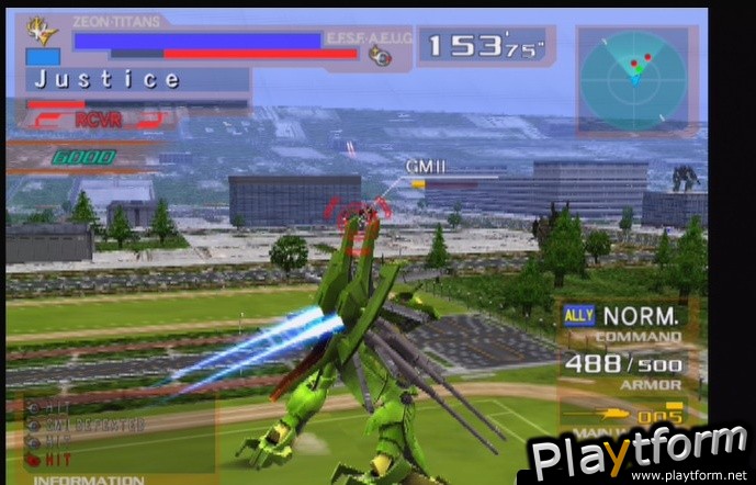 Mobile Suit Gundam: Gundam vs. Zeta Gundam (PlayStation 2)