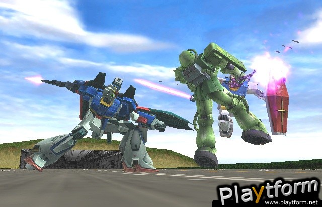 Mobile Suit Gundam: Gundam vs. Zeta Gundam (PlayStation 2)