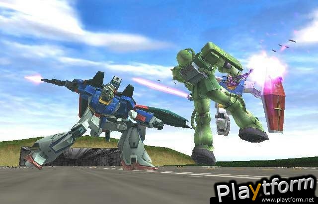 Mobile Suit Gundam: Gundam vs. Zeta Gundam (PlayStation 2)