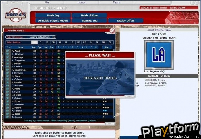 Out of the Park Baseball 6.5 (PC)