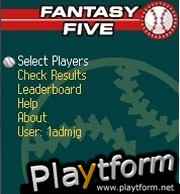 Baseball Fantasy Five (Mobile)