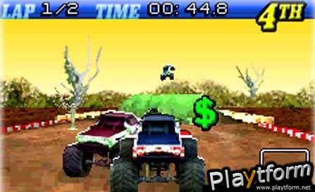 Monster Trucks / Quad Desert Fury Double Pack (Game Boy Advance)