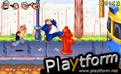 Popeye: Rush for Spinach (Game Boy Advance)