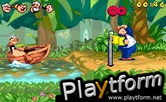 Popeye: Rush for Spinach (Game Boy Advance)