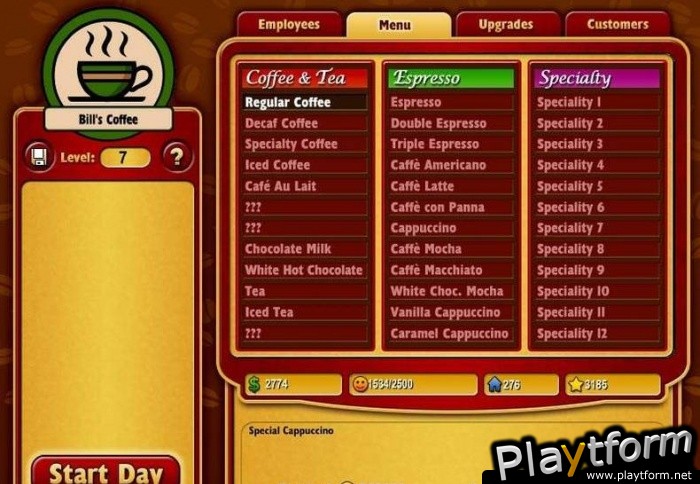 Coffee Tycoon (PC)