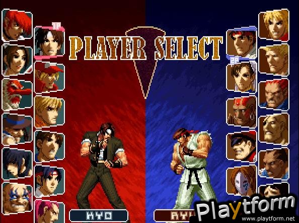 SVC Chaos: SNK vs. Capcom (PlayStation 2)