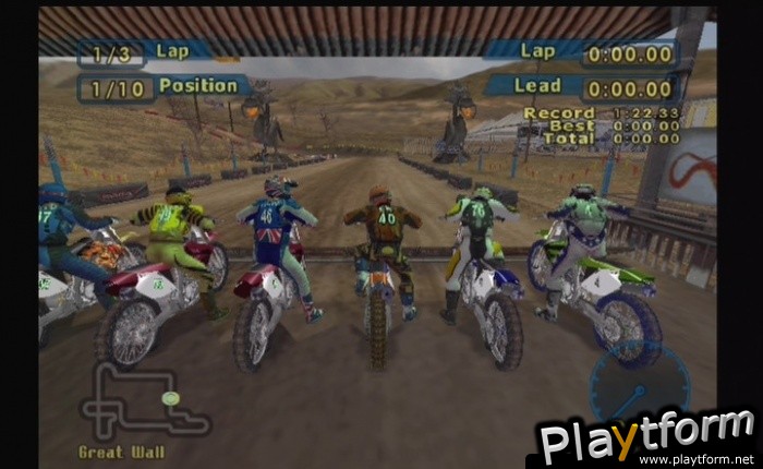 MX World Tour Featuring Jamie Little (PlayStation 2)