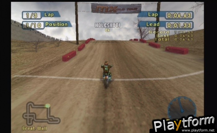 MX World Tour Featuring Jamie Little (PlayStation 2)