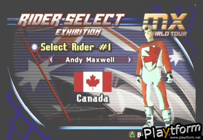 MX World Tour Featuring Jamie Little (PlayStation 2)