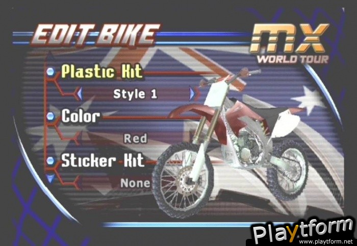 MX World Tour Featuring Jamie Little (PlayStation 2)