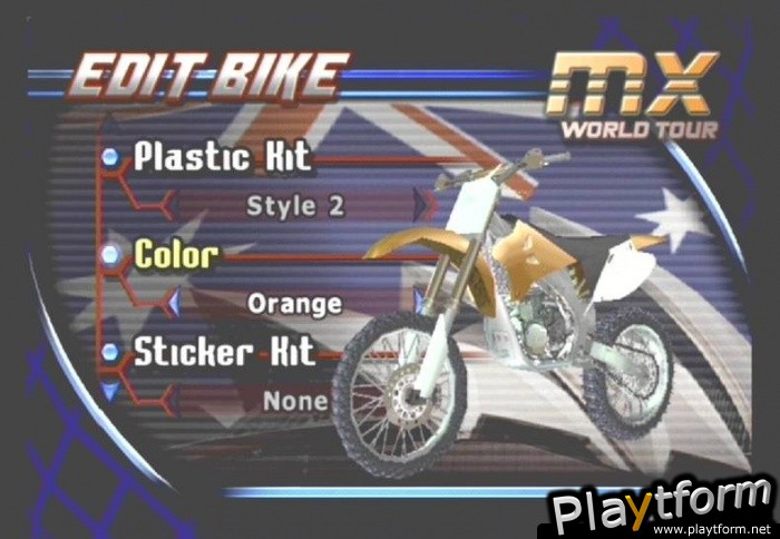 MX World Tour Featuring Jamie Little (PlayStation 2)