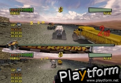 Monster Trux Extreme: Arena Edition (PlayStation 2)