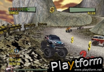 Monster Trux Extreme: Arena Edition (PlayStation 2)