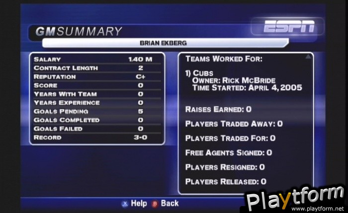 Major League Baseball 2K5 (Xbox)