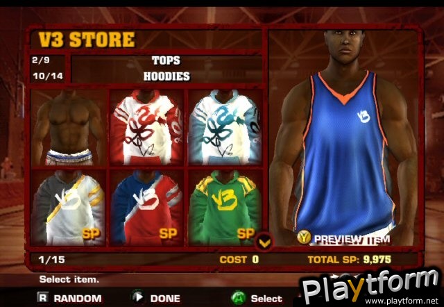 NBA Street V3 (PlayStation 2)