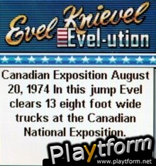 Evel Knievel Evel-ution 3D (Mobile)