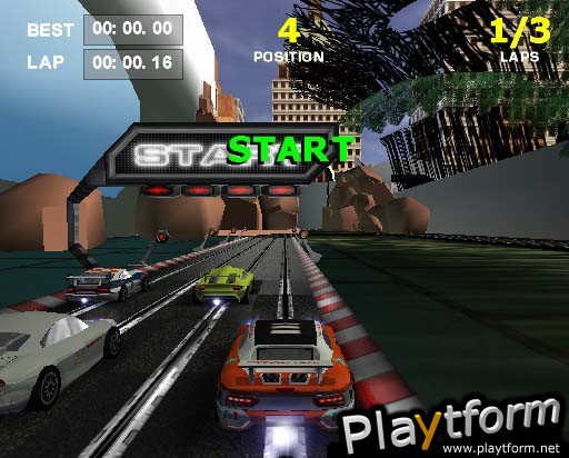 Groove Rider: Slot Car Racing (PlayStation 2)