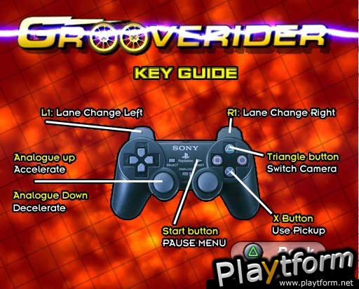 Groove Rider: Slot Car Racing (PlayStation 2)