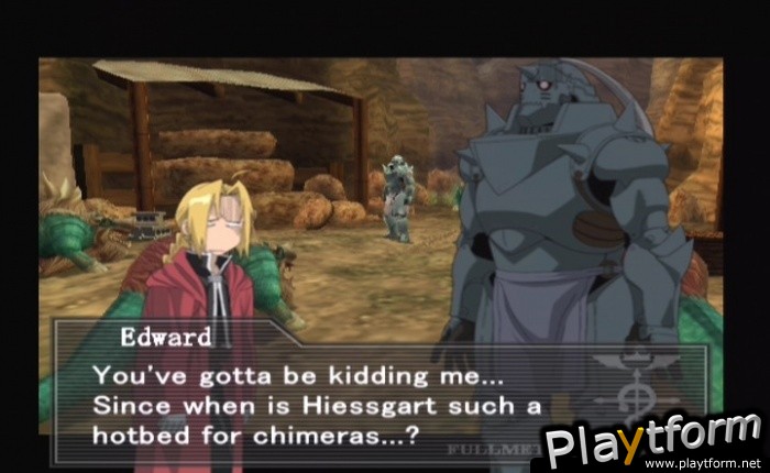 Fullmetal Alchemist and the Broken Angel (PlayStation 2)