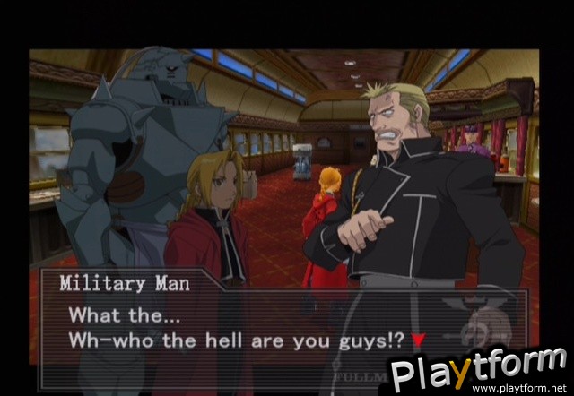 Fullmetal Alchemist and the Broken Angel (PlayStation 2)