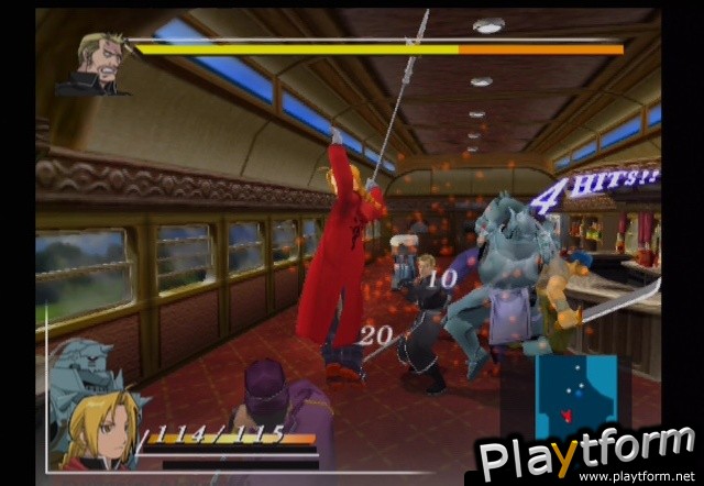 Fullmetal Alchemist and the Broken Angel (PlayStation 2)