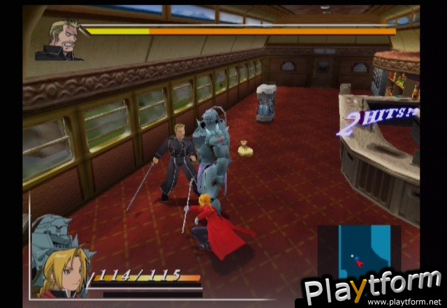 Fullmetal Alchemist and the Broken Angel (PlayStation 2)