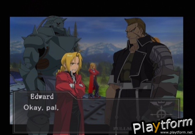 Fullmetal Alchemist and the Broken Angel (PlayStation 2)