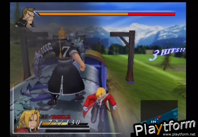 Fullmetal Alchemist and the Broken Angel (PlayStation 2)