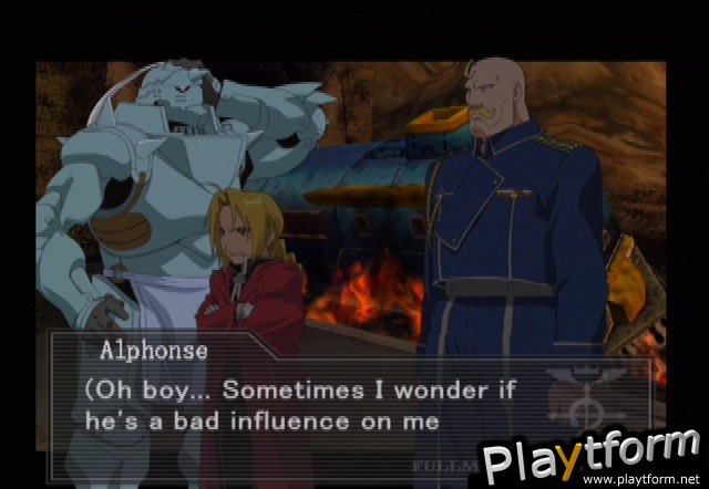 Fullmetal Alchemist and the Broken Angel (PlayStation 2)