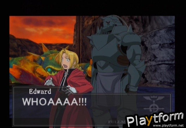 Fullmetal Alchemist and the Broken Angel (PlayStation 2)