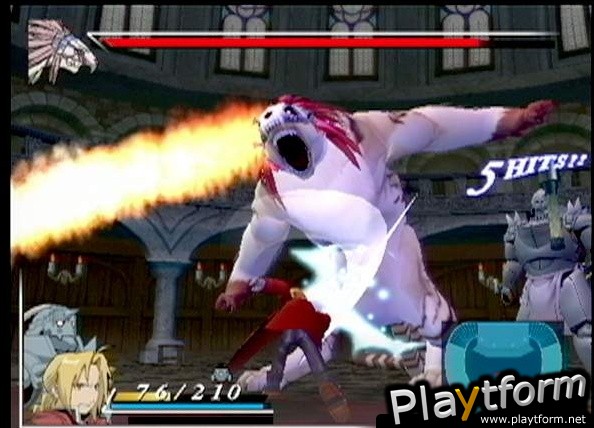 Fullmetal Alchemist and the Broken Angel (PlayStation 2)