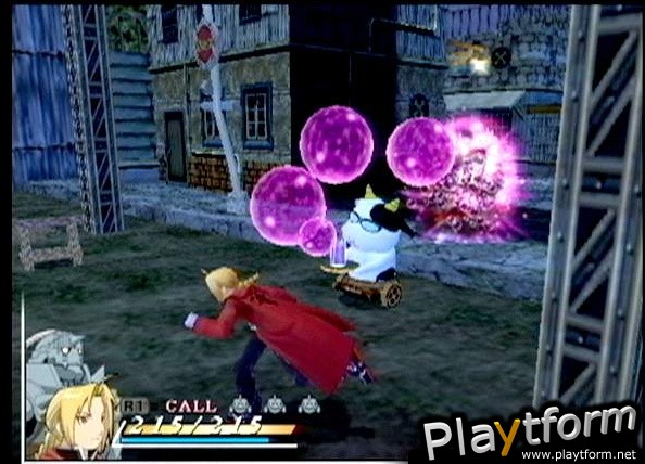 Fullmetal Alchemist and the Broken Angel (PlayStation 2)