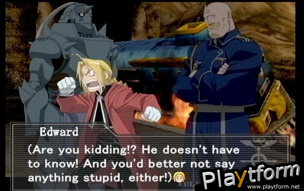 Fullmetal Alchemist and the Broken Angel (PlayStation 2)