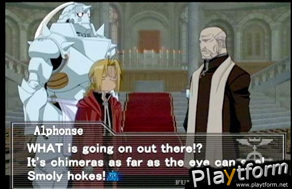 Fullmetal Alchemist and the Broken Angel (PlayStation 2)