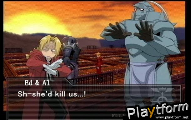 Fullmetal Alchemist and the Broken Angel (PlayStation 2)