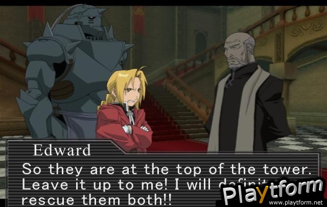 Fullmetal Alchemist and the Broken Angel (PlayStation 2)