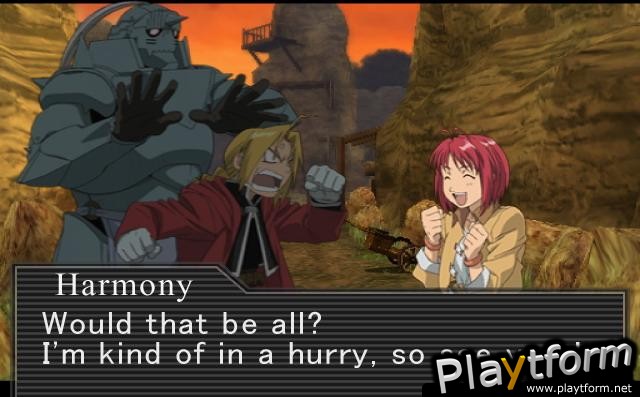 Fullmetal Alchemist and the Broken Angel (PlayStation 2)