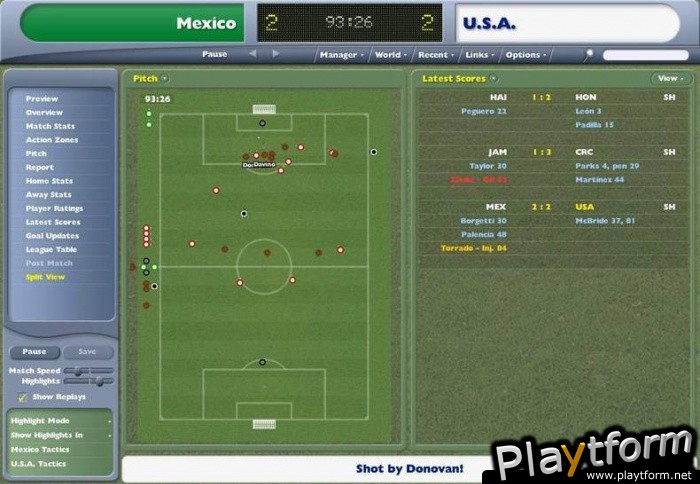 Worldwide Soccer Manager 2005 (PC)