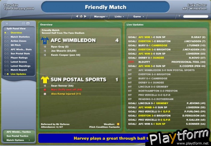 Worldwide Soccer Manager 2005 (PC)