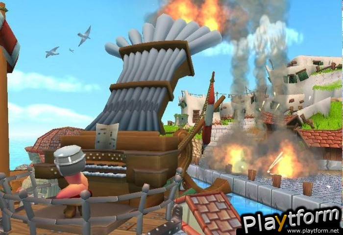 Worms Forts: Under Siege (PC)